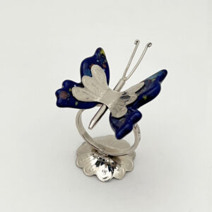 Hand Made Blue Butterfly Napkin Ring