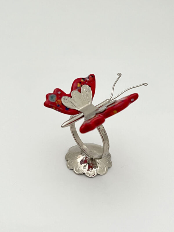 hand made butterfly napkin holder