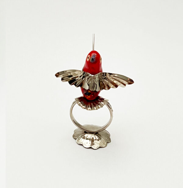 Hand Made Hummingbird Napkin Ring