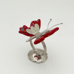 hand made butterfly napkin holder